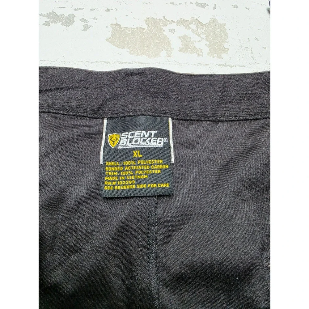 Scent Blocker Camo Fleece Lined Hunting Pants Men's XL
